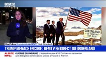 Donald Trump publie une image générée par IA le montrant en train de planter le drapeau américain au Groenland