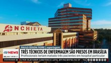 Técnicos de enfermagem são presos por mortes no DF