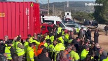 Estado en el que ha quedado el tren Iryo accidentado en Adamuz