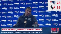 Mike Vrabel on Patriots win over Texans