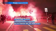 Protesty w Zurychu przeciwko Trumpowi i Forum w Davos: ponad 2 tys. osób na ulicach