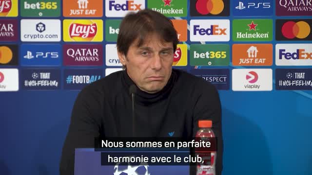 Naples - Conte : "Le mercato ? Nous sommes en parfaite harmonie avec le club"