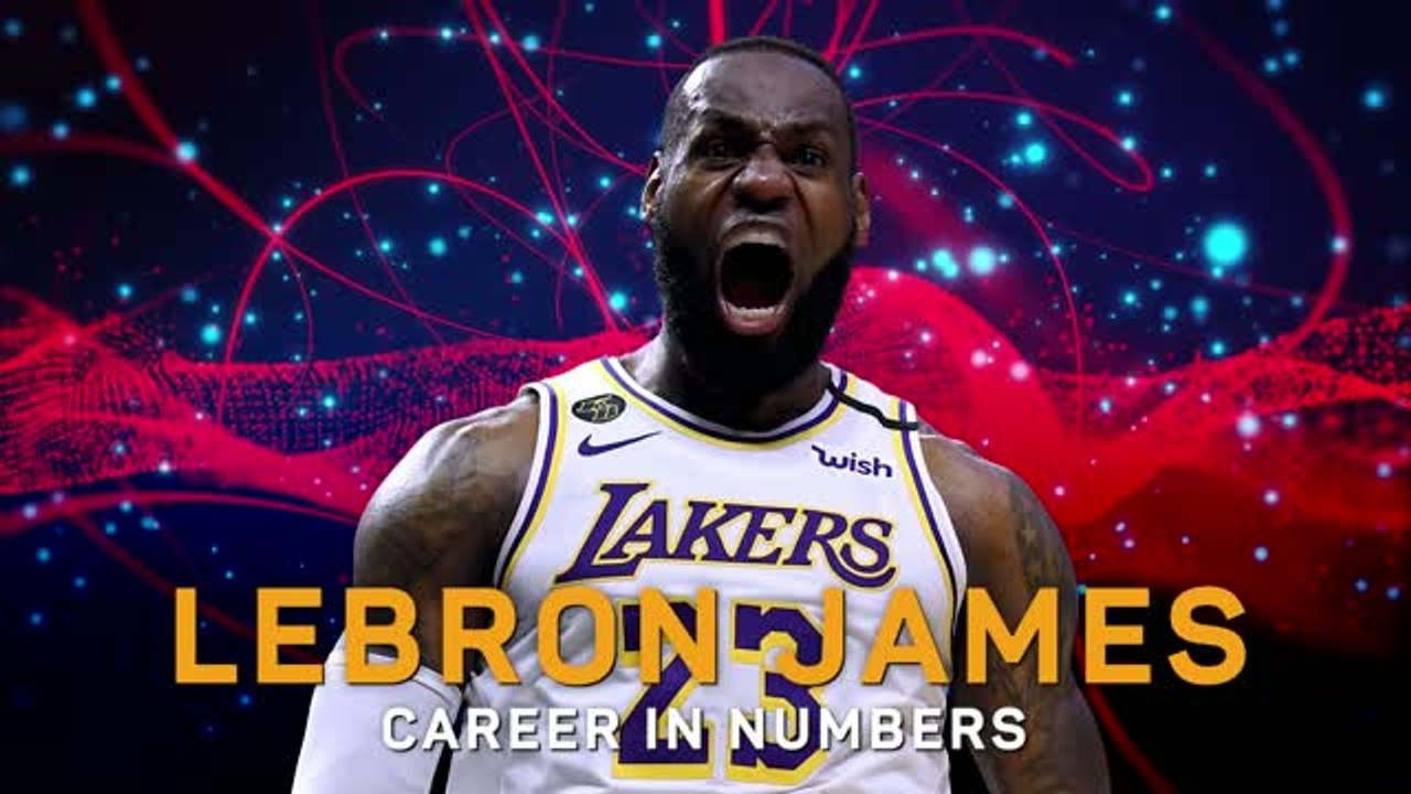 No start in the All-Star game - LeBron James' career in numbers