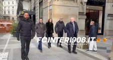 VIDEO FCIN1908 / Inter-Arsenal, Marotta e i dirigenti di Oaktree al pranzo UEFA