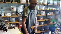 Assalto Armado em Loja de Produtos Naturais em Boa Viagem, Recife: Detalhes e Reações Capturados por Câmeras de Segurança