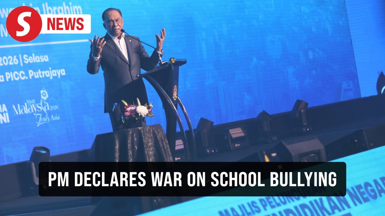Abolishing bullying in schools as important as fighting corruption and drugs, says Anwar