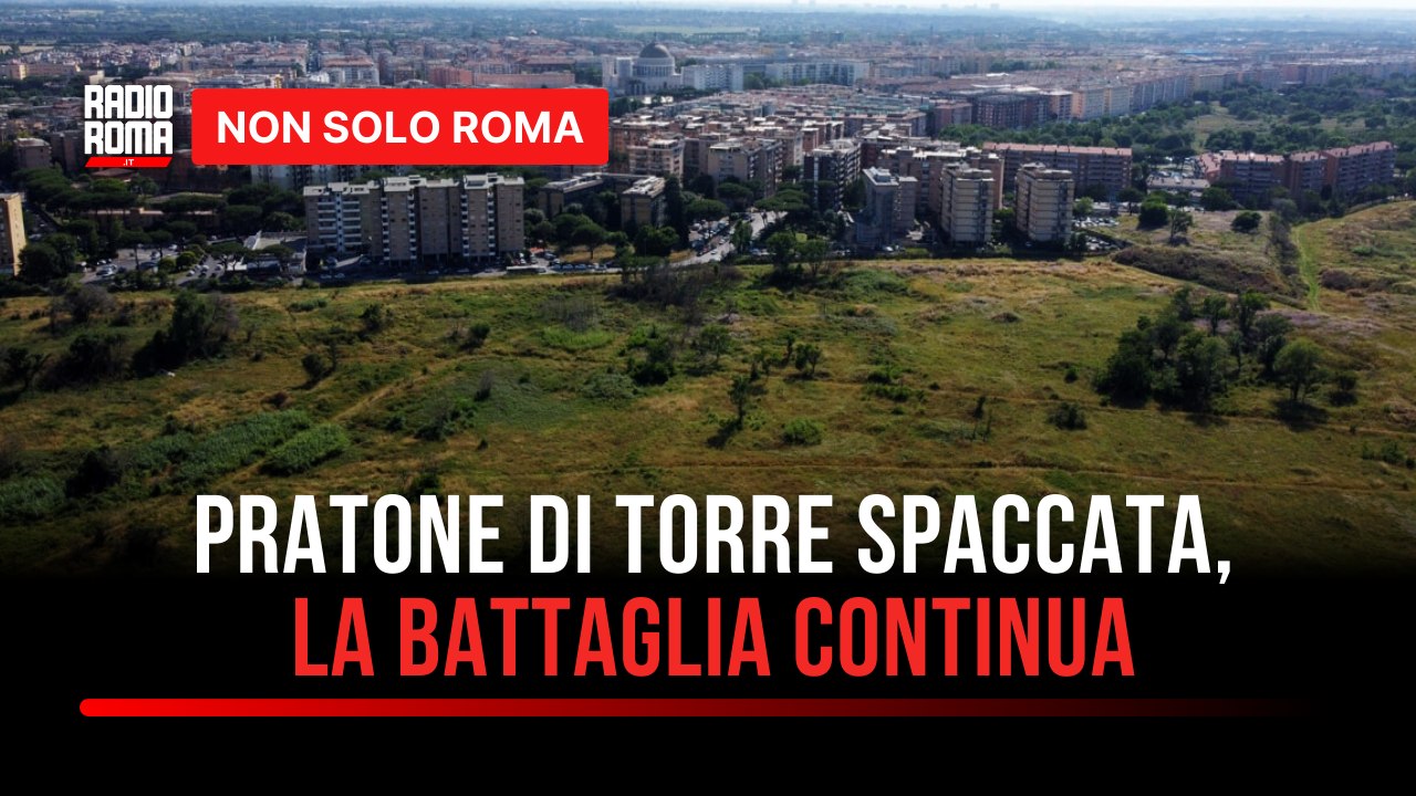 Pratone di Torre Spaccata, continua la battaglia dei comitati per salvarlo No alla cementificazione