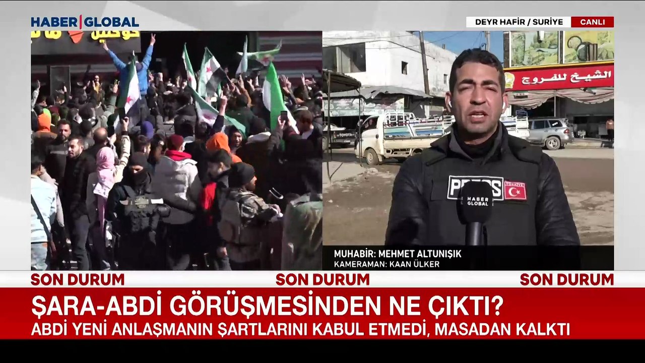 Suriye’de Haber Global ekibine sevgi seli!