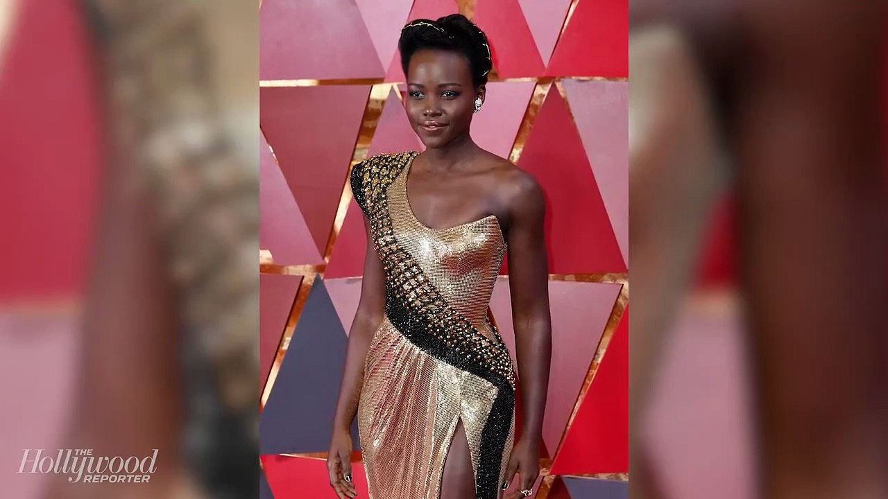 Lupita Nyong'o Is Wearing Versace at the 2018 Oscars | Oscars 2018