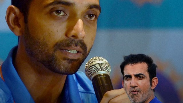 Ajinkya Rahane ने Gautam Gambhir पर साधा निशाना!