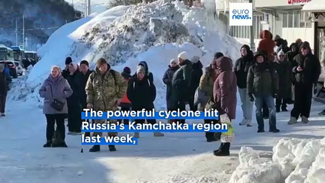 "Snow apocalypse": Russia's Kamchatka emerges from record winter storm
