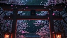 Cherry Blossom Temple