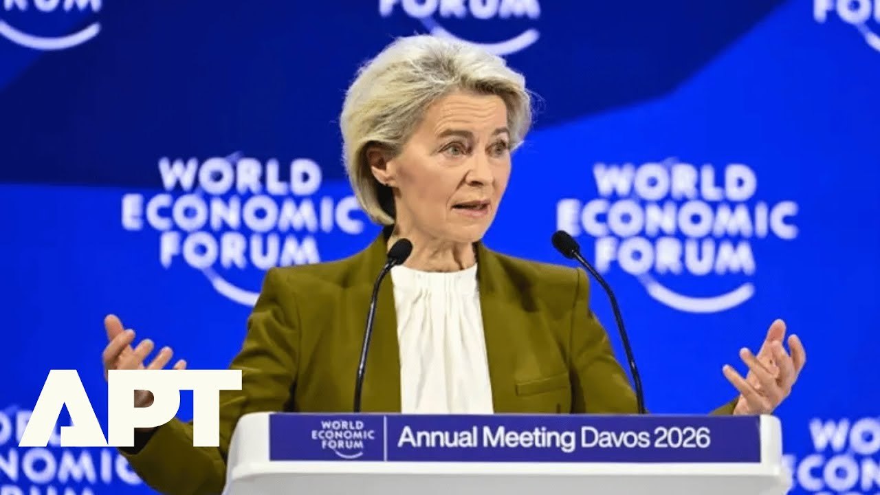 FULL | Ursula von der Leyen's Speech at WEF 2026 - Warning to Trump & Putin on Greeland & Ukraine