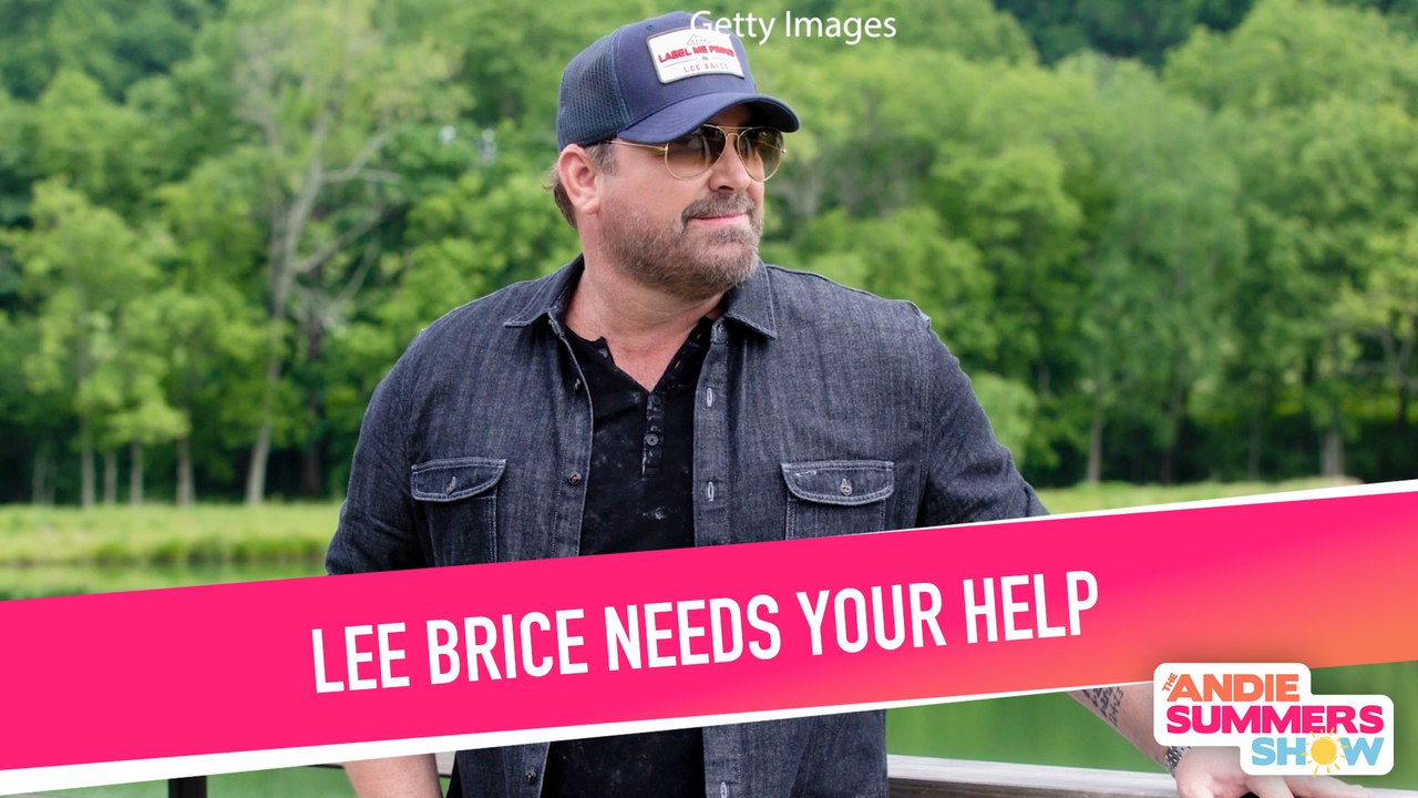 Lee Brice Needs Your Help