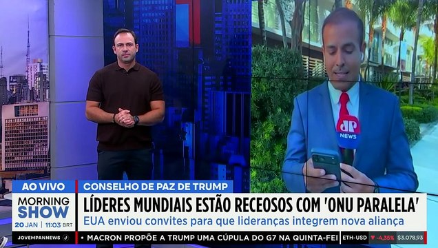 Conselho da Paz de Trump GERA TEMOR entre lideranças mundiais; bancada OPINA