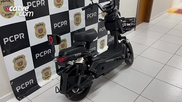Bicicleta elétrica furtada é recuperada no bairro Floresta em Cascavel