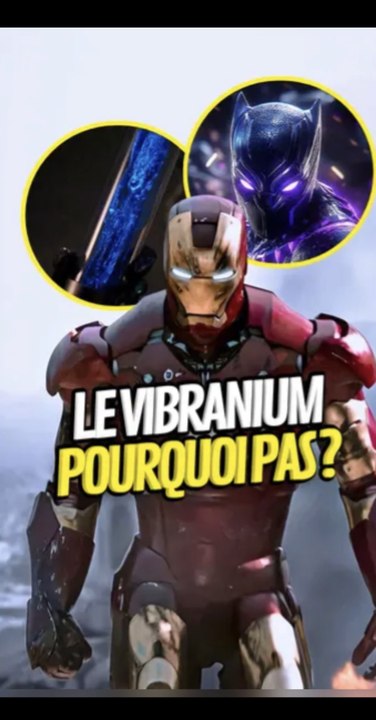 Pourquoi Tony n’utilise pas le Vibranium ? #tonystark #ironman #avengers #onregardequoi #blackpanther