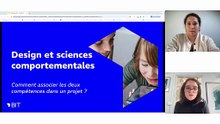 Webinaire 7 - Design et sciences comportementales – Comment associer les deux compétences dans un projet ? Quel retour d’expérience ?
