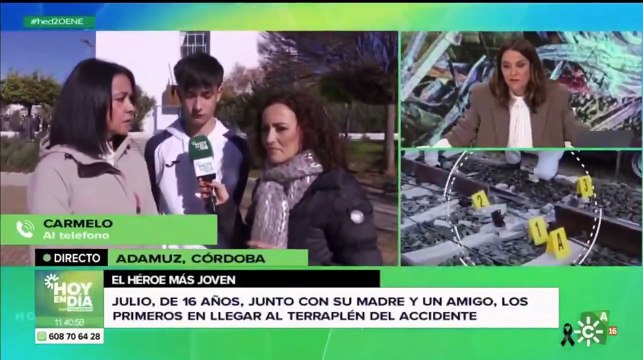 El vídeo más emotivo en la tragedia: un hombre contacta con el chico que ayudó a su hijo