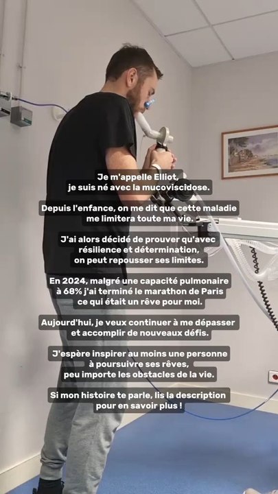 Je suis né avec la mucoviscidose