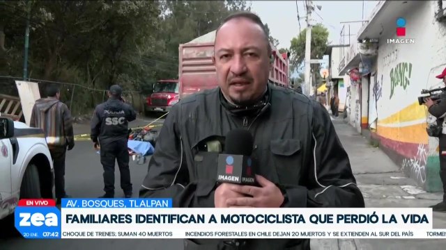 Familiares identifican al joven motociclista que perdió la vida en Av. Bosques