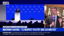 Emmanuel Macron à Davos: retour sur son discours au forum économique en Suisse