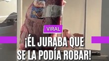 ¡Él juraba que se la podía robar!