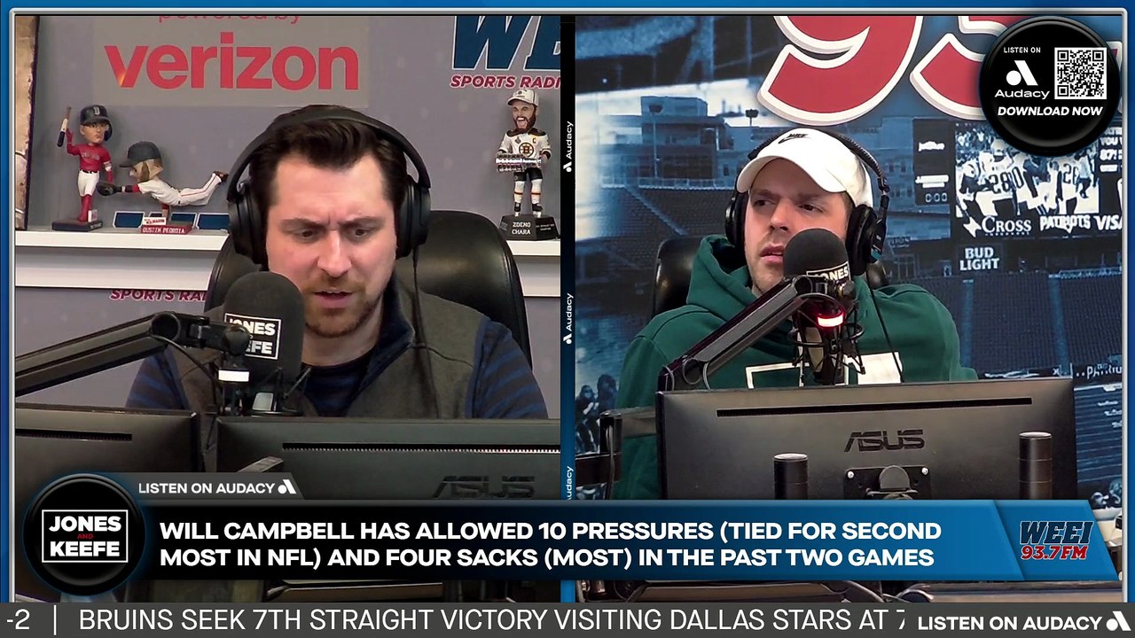 Why the Patriots' path has been much harder than folks think | Jones & Keefe