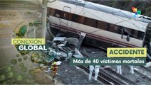 Rescatistas españoles buscan a 40 pasajeros desaparecidos