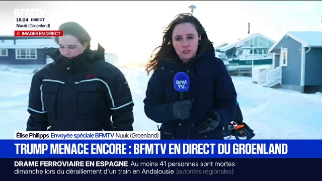 On sent que la tension commence un petit peu à monter : au Groenland, Anne-Sophie, expatriée française, réagit aux menaces de Donald Trump qui souhaite récupérer le territoire autonome danois