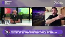 El influencer Merakio comparó al accidente de trenes de España con “Destino Final” y le llovieron las críticas