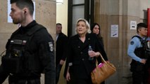 Marine Le Pen audionnée à Paris au procès en appel des assistants parlementaires
