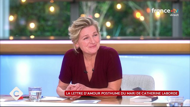 Catherine Laborde : Son mari Thomas Stern évoque ses derniers instants dans C à Vous, après plusieurs mois de retrait - capture d'écran France 5