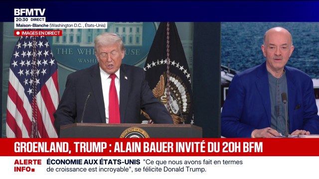 Il y a deux Trump, le premier Trump est flamboyant, sophistiqué, et le deuxième Trump est brutal, direct, provocateur , explique Alain Bauer, professeur émérite de criminologie