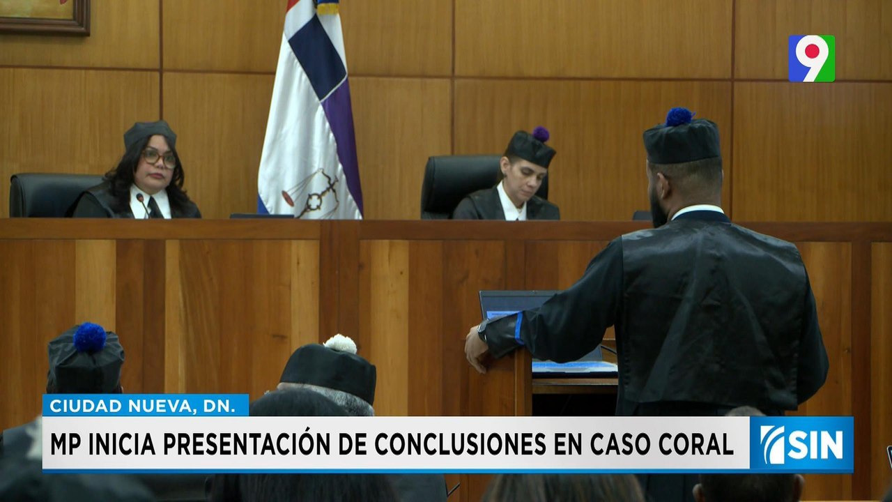 MP inicia presentación de conclusiones en caso...