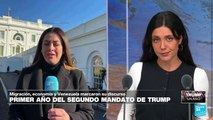 Informe desde Washington: Trump repasa su gestión en el último año y muestra rostros de supuestos criminales deportados