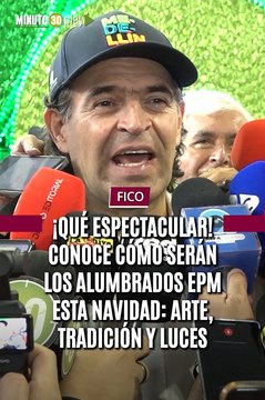 Conoce cómo serán los Alumbrados EPM esta Navidad