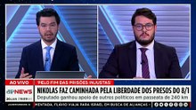 Nikolas lidera caminhada de Minas a Brasília em defesa de Bolsonaro