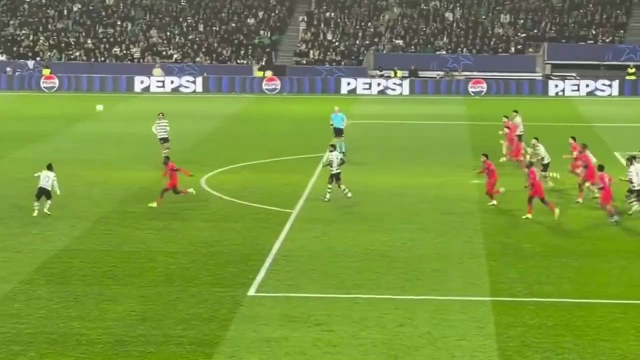 Sporting CP - PSG 2-1 – Résumé & Buts - ligue des champions 2026 - Sporting PSG