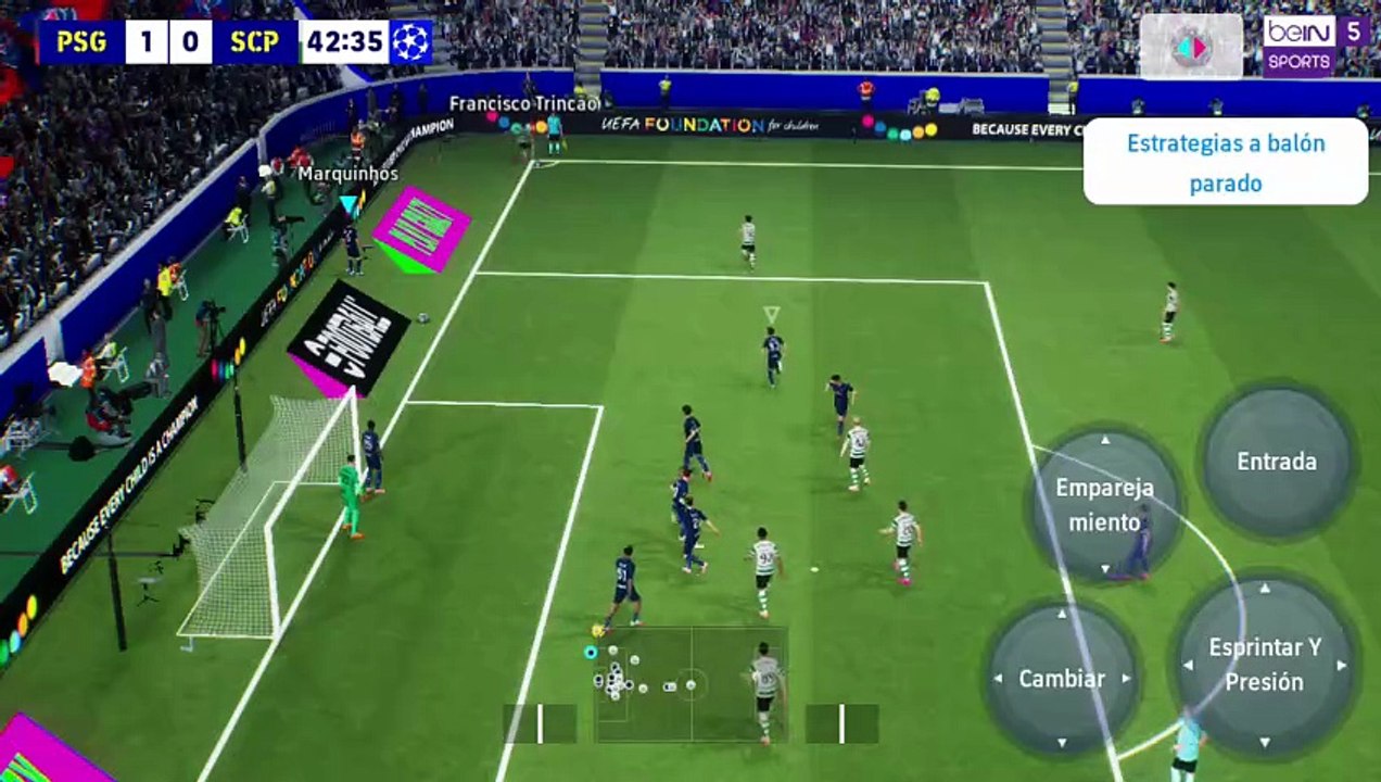 EFOOTBALL 2026 MOBILE - CHAMPIONS LEAGUE 25/26 - SPORTING CP vs. PSG | GAMEPLAY [60 FPS]