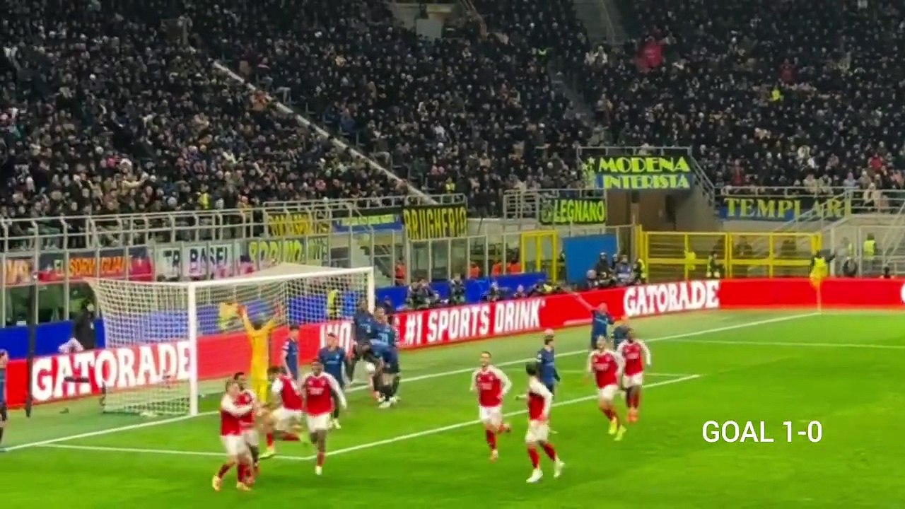 Inter Milan - Arsenal 1-3 -  Résumé & Buts - ligue des champions 2026 - But de Gabriel Jesus & Viktor Gyökeres  - inter Milan Arsenal