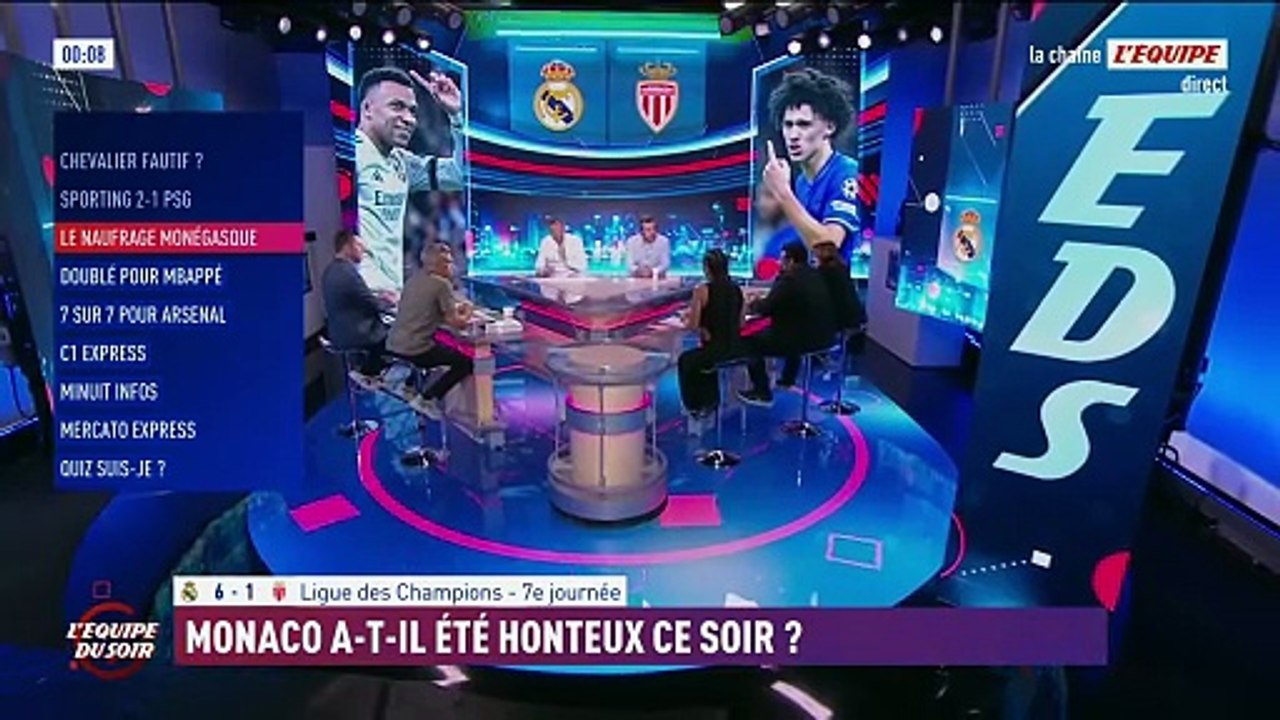 Monaco coule à Madrid en Ligue des champions, Kylian Mbappé impitoyable avec son ancien club - Foot - Ligue des champions