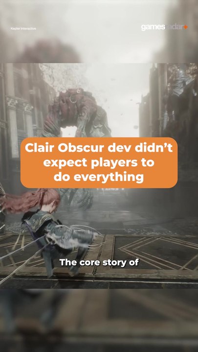 Clair Obscur Dev Didn’t Expect Players To Do Everything #shorts
