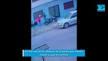 Así fue uno de los ataques de la banda que robaba motos y cayó en La Plata