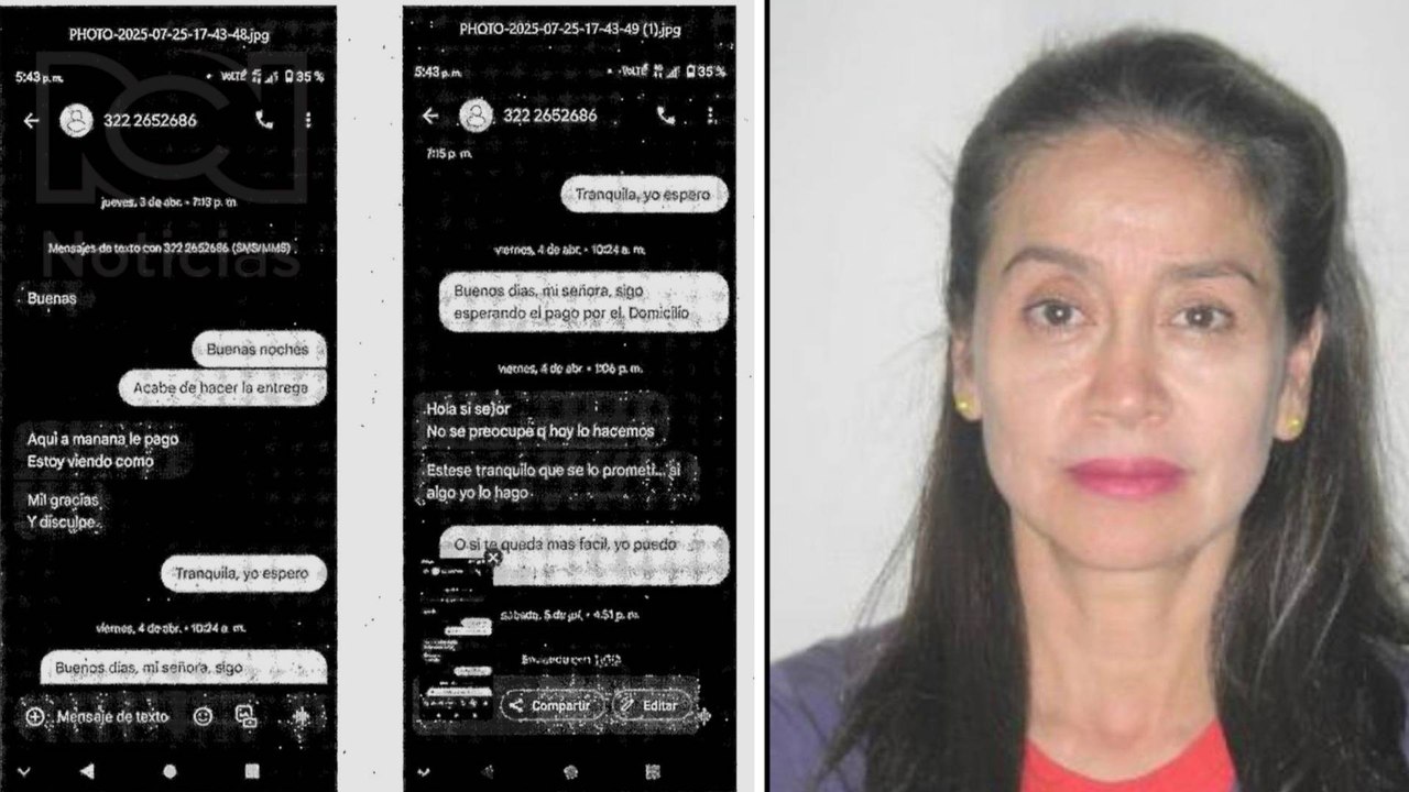 Prueba reina en el caso de las frambuesas envenenadas: chats del domiciliario que las entregó