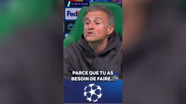 PSG - Luis Enrique : “Le football est un sport de m****”