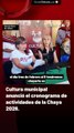 Cultura municipal anunció el cronograma de actividades de la Chaya 2026.