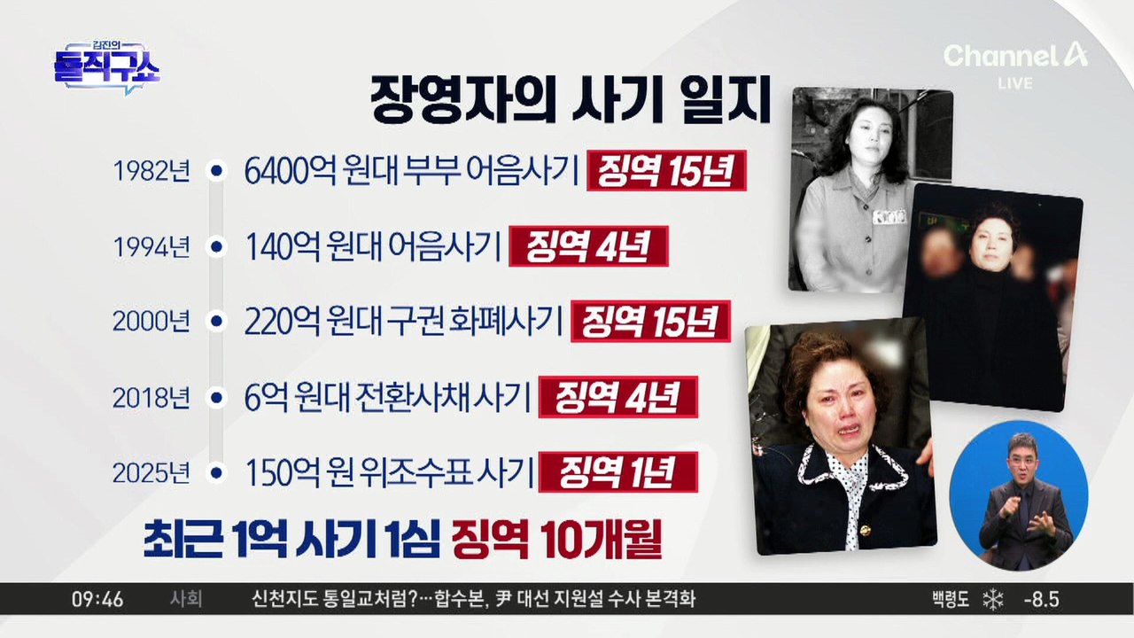 [핫피플]멈추지 않는 ‘큰손’ 장영자, 82세에 또 사기