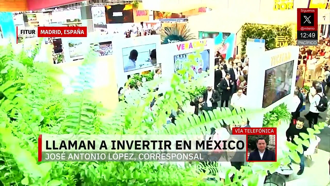 Josefina Rodríguez Zamora llama a invertir en México desde FITUR