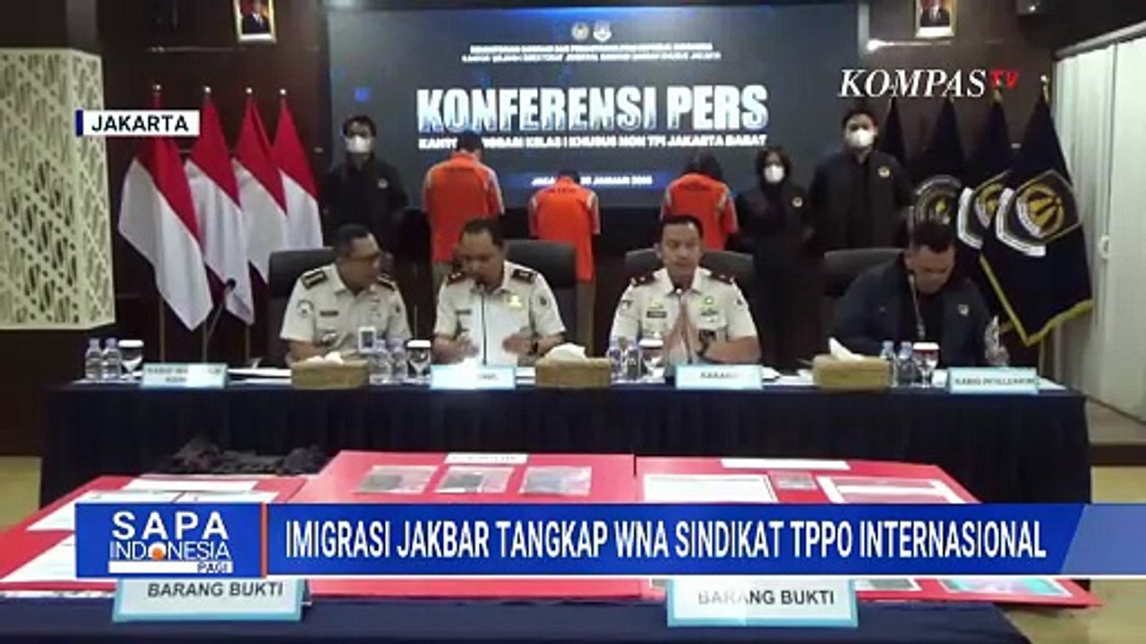 Imigrasi Jakbar Berhasil Tangkap 3 WNA Sindikat TPPO Internasional | SAPA PAGI